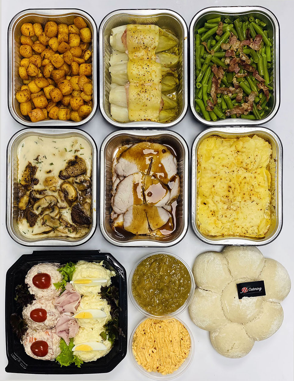 buffet bestellen met kerst