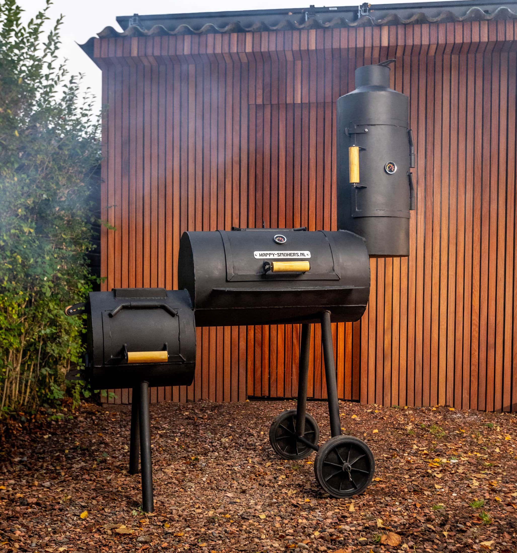 bbq smoker op locatie