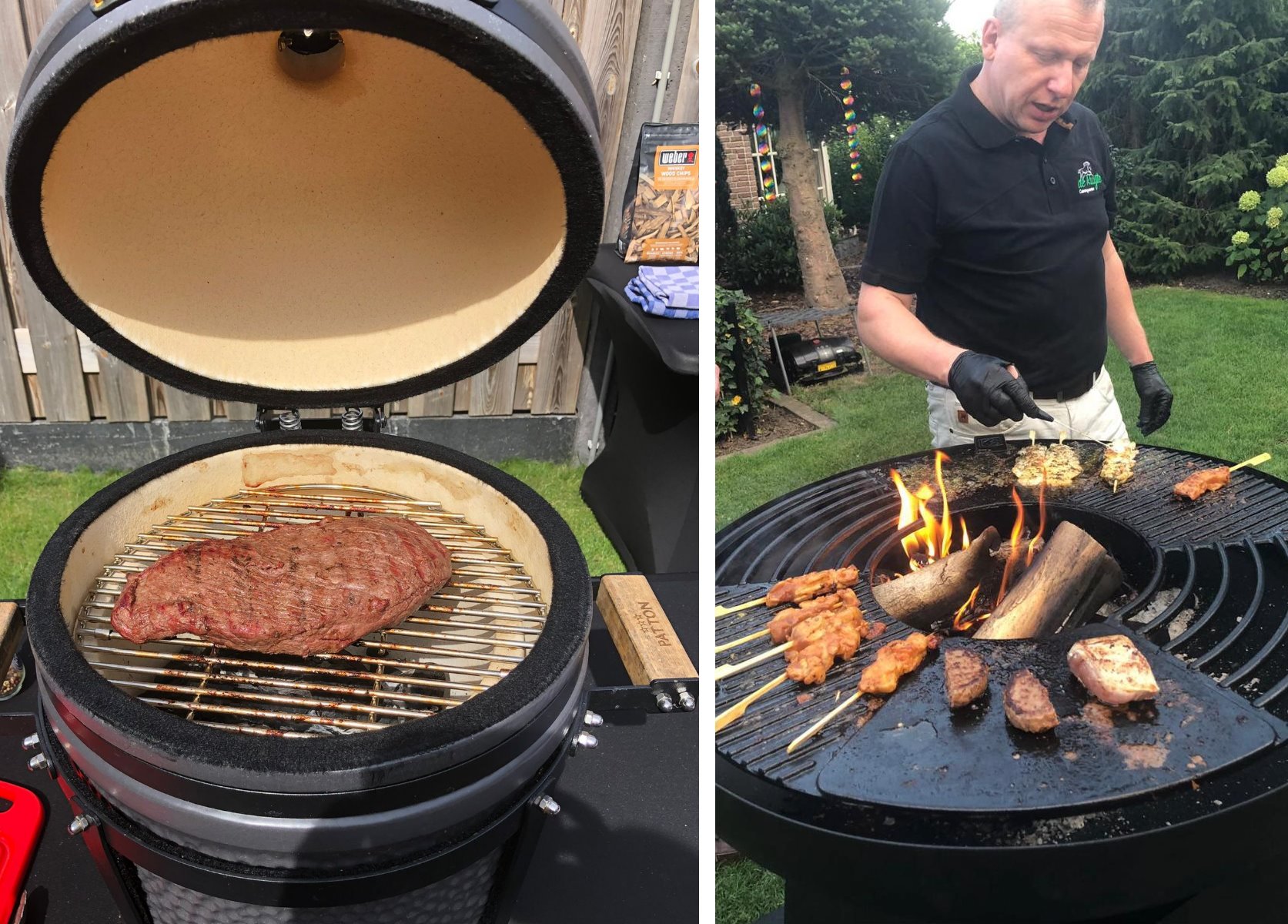 bbq op locatie met kok brabant