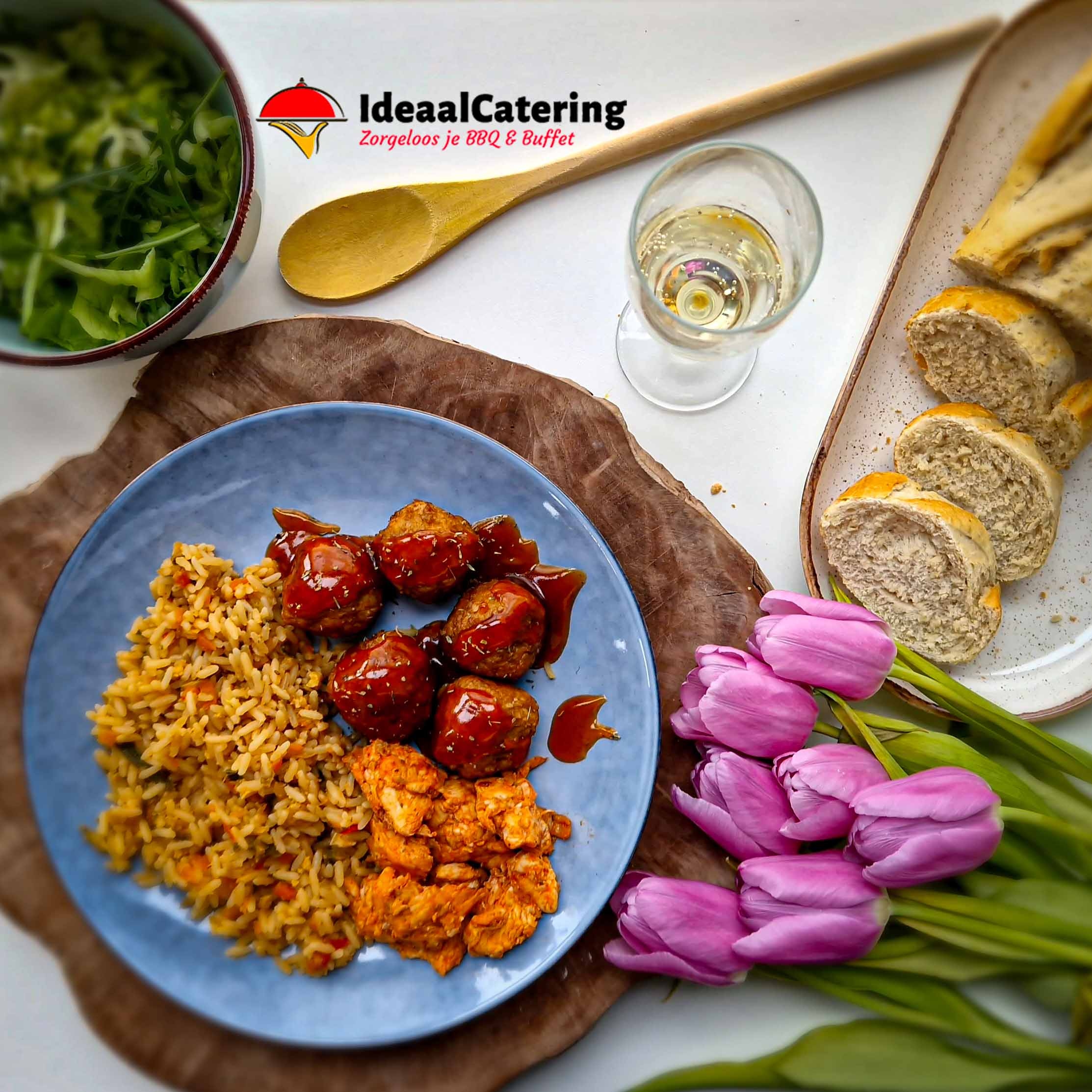 feestje thuis catering