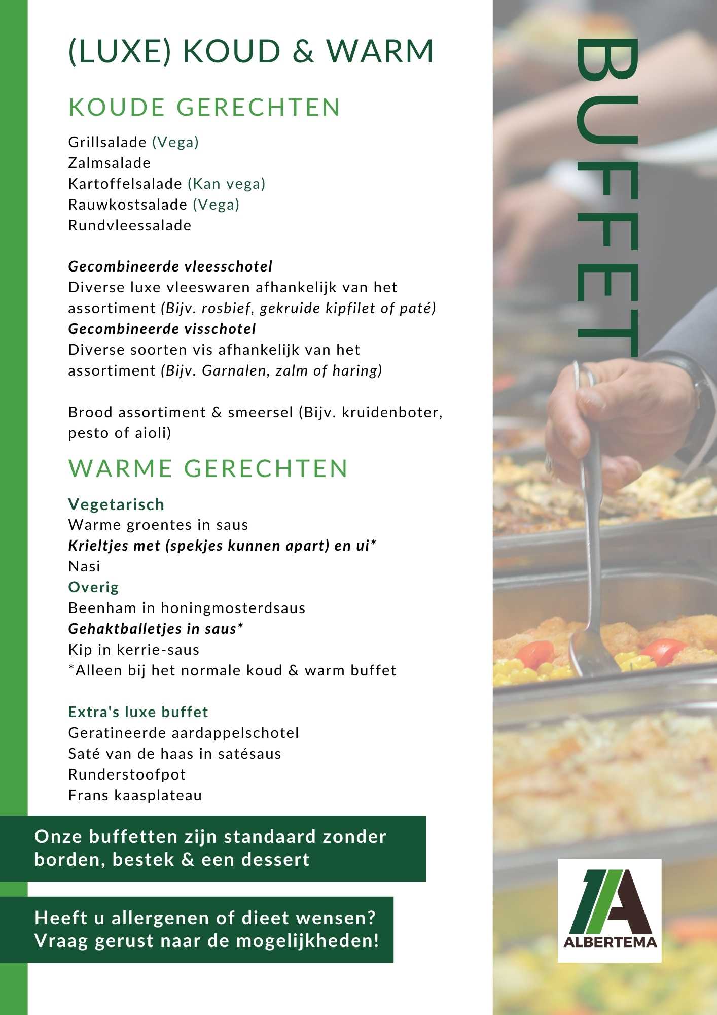 koud buffet aan huis