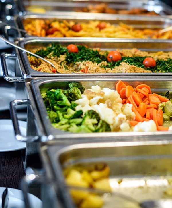 warm buffet