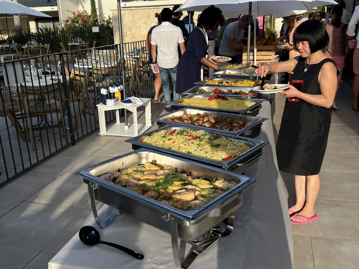 buffet aan huis geleverd